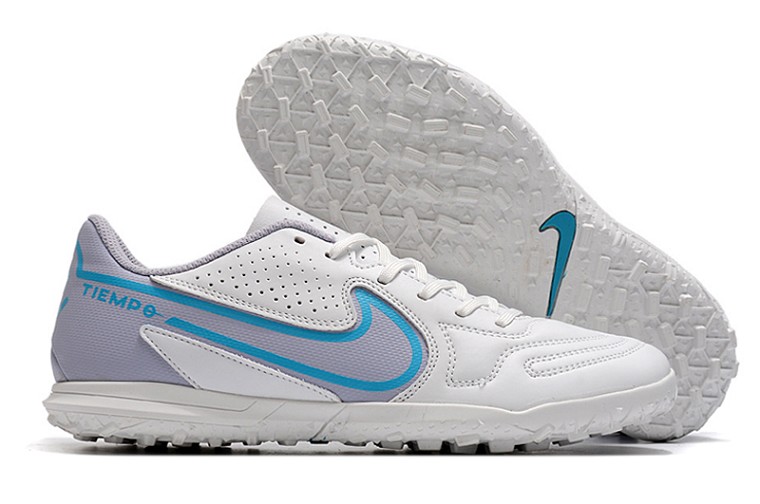 Nike Tiempo Legend 9 Club TF - blanc bleu